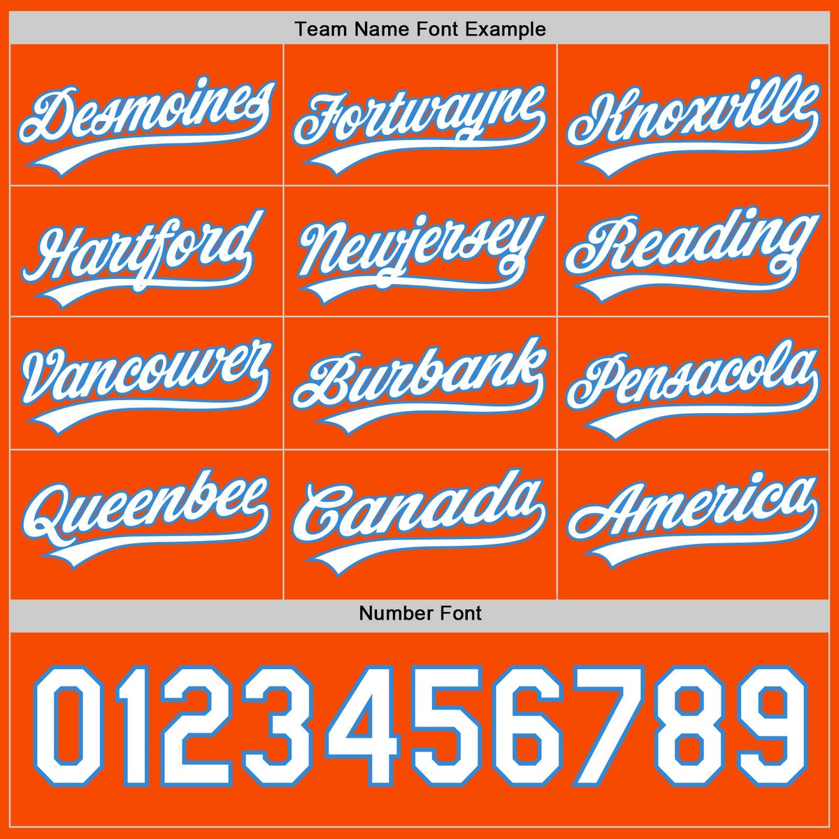 Custom Orange White-Electric Blue Reversible Button-Down Baseball Jersey photo 4