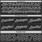 Custom Black White Pinstripe Side Panels Reversible Double Side Sublimation Basketball Set Jersey photo 5