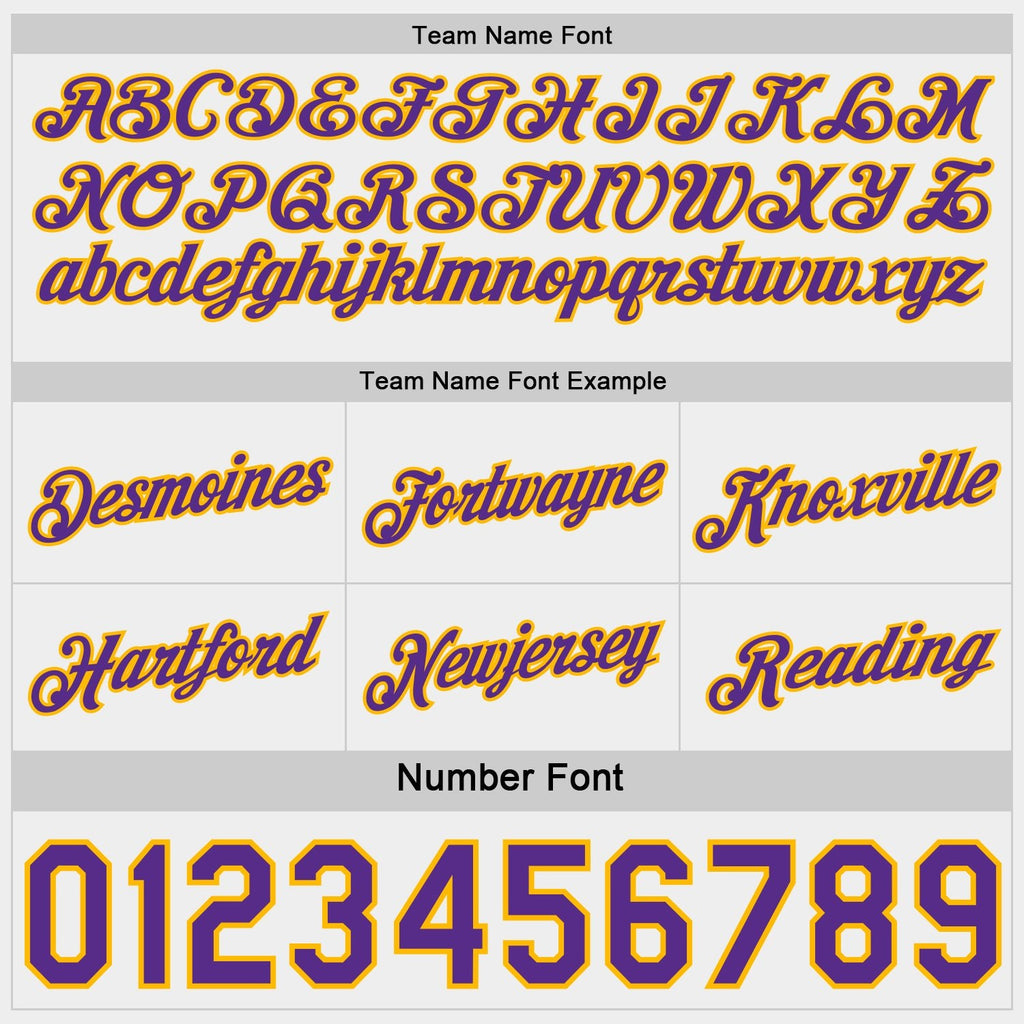Custom Purple Gold Pinstripe-White Side Panels Reversible Double Side Sublimation Basketball Set Jersey photo 6