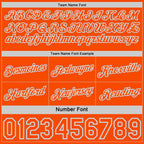 Custom Orange Gray Pinstripe-White Side Panels Reversible Double Side Sublimation Basketball Set Jersey photo 5