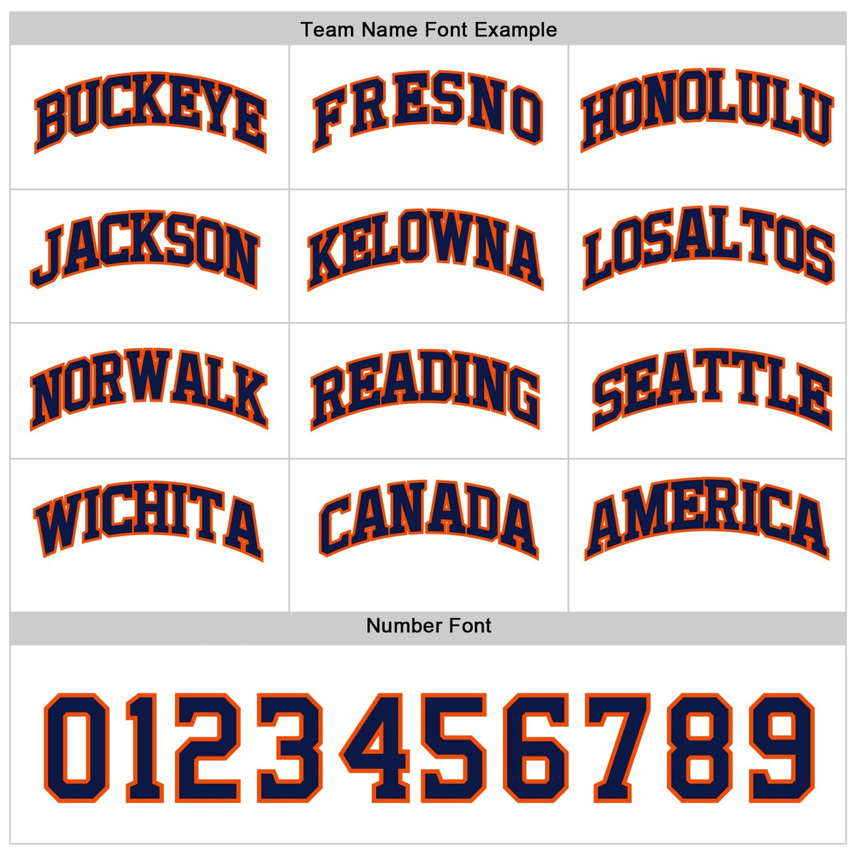 Custom Navy Orange-White Reversible Button-Down Baseball Jersey photo 6