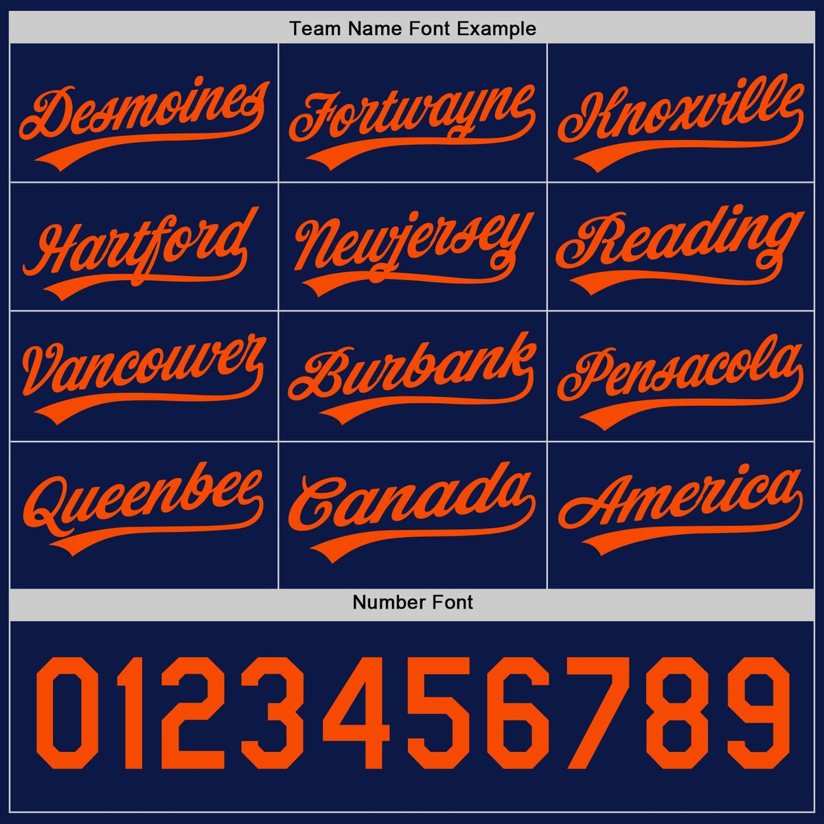Custom Navy-Orange Reversible Button-Down Baseball Jersey photo 5