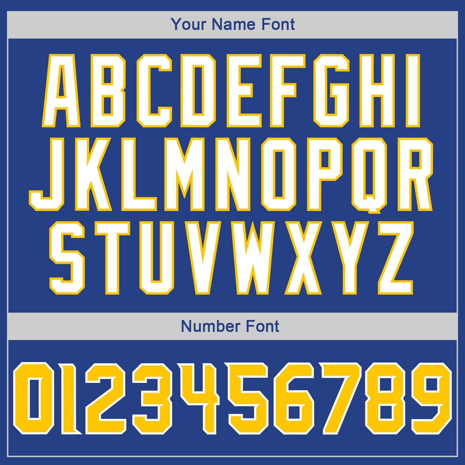 Custom Stitched Royal Gold-White Sports Pullover Sweatshirt Hoodie photo 4