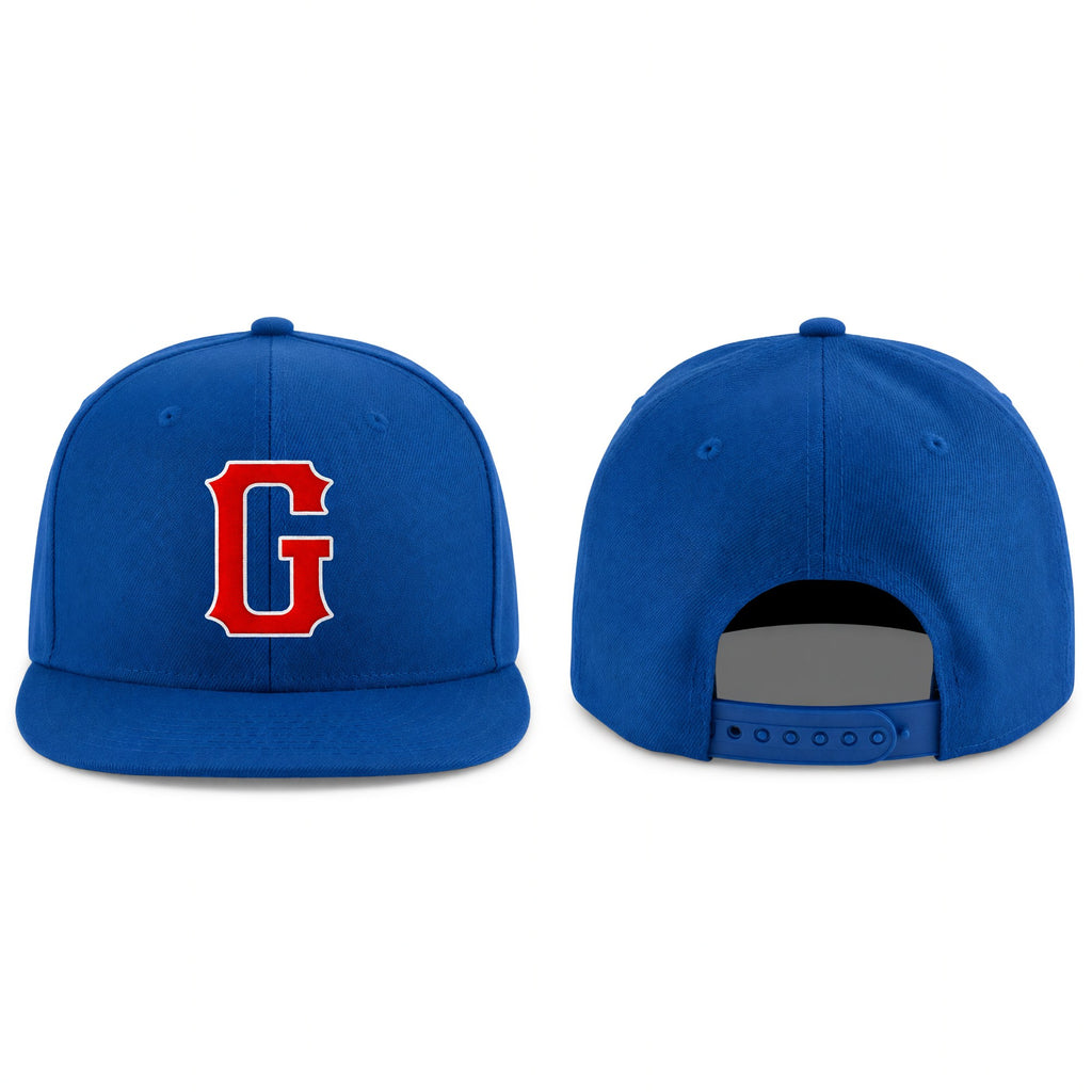 Custom Royal Red-White Stitched Adjustable Snapback Hat