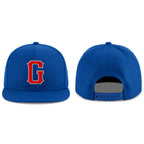 Custom Royal Red-White Stitched Adjustable Snapback Hat