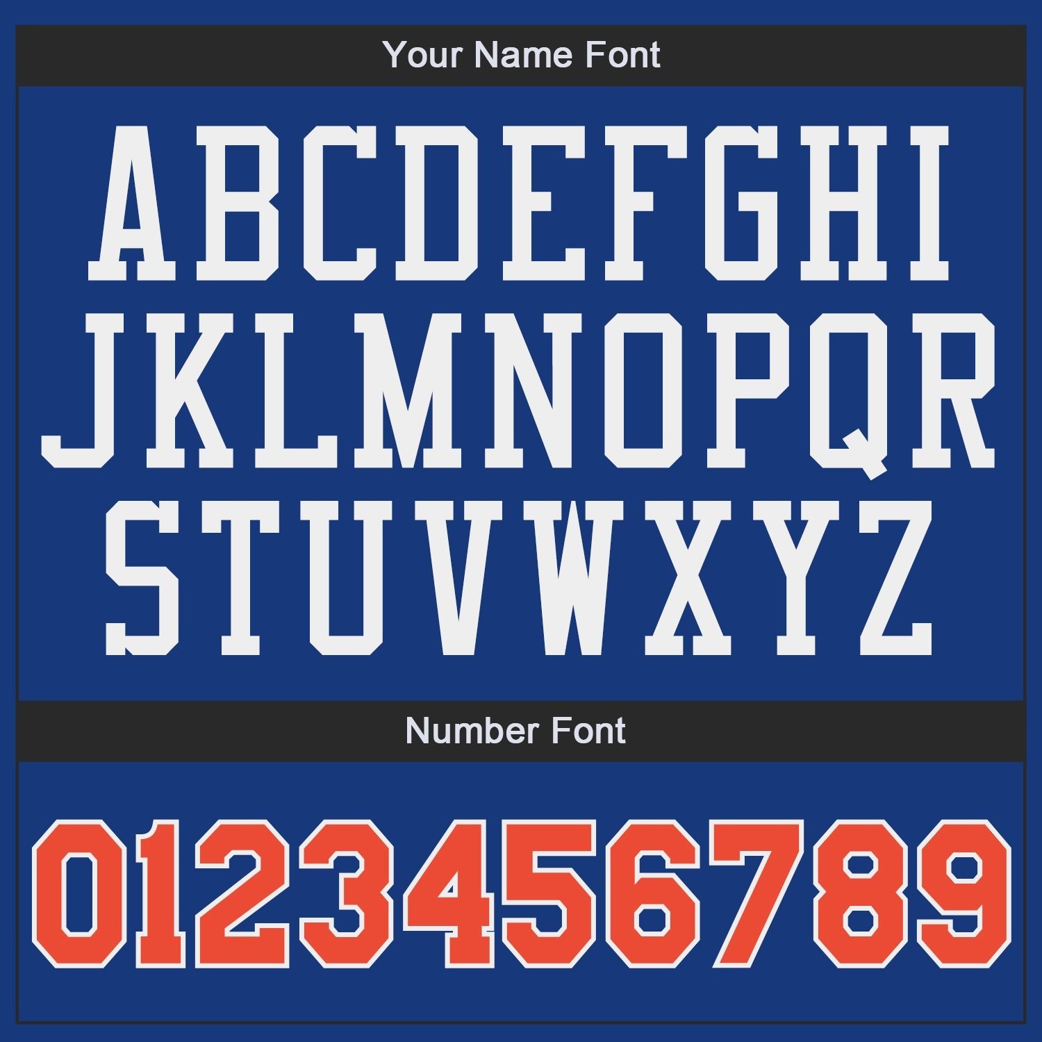 Custom Royal Orange-White Authentic Throwback Basketball Jersey photo 3