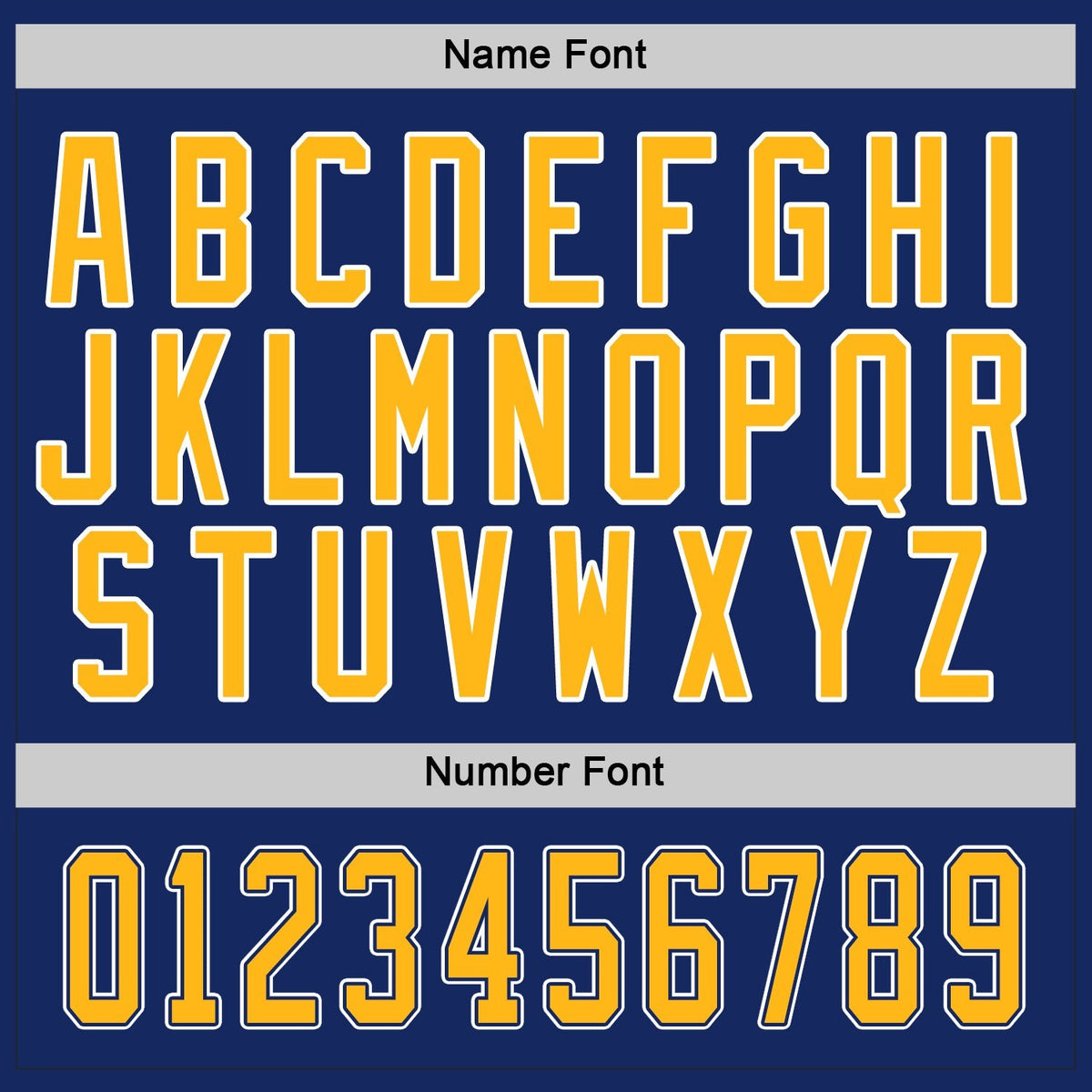 Custom Royal Gold-White Hockey Jersey photo 4