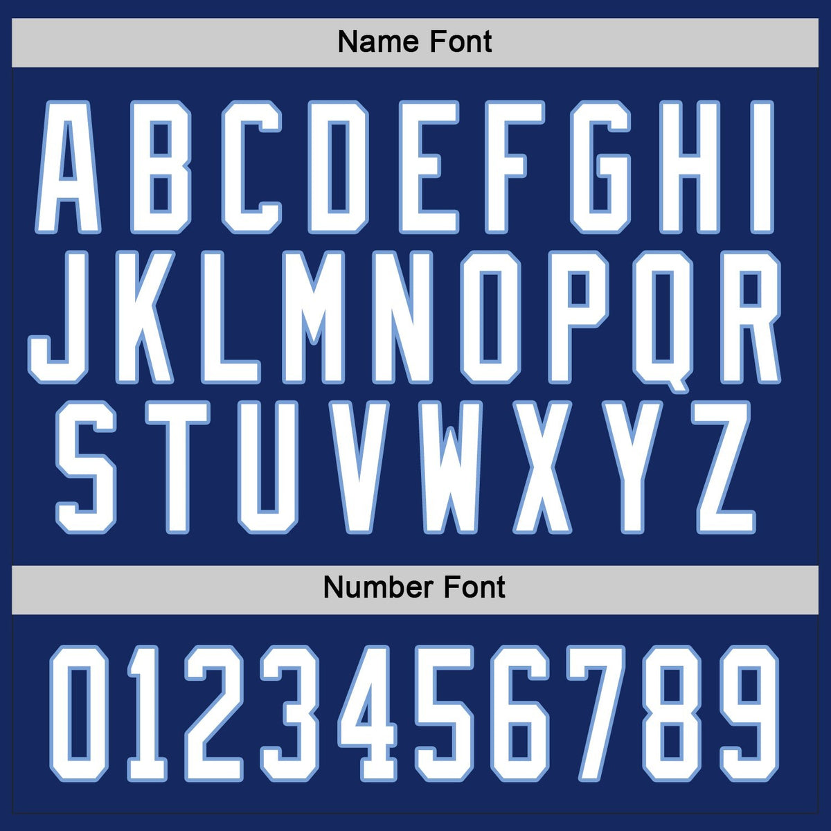 Custom Royal White-Light Blue Hockey Jersey photo 4
