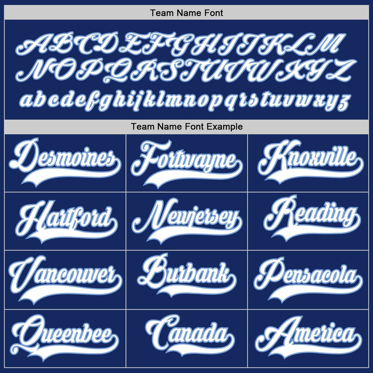 Custom Royal White-Light Blue Hockey Jersey photo 5