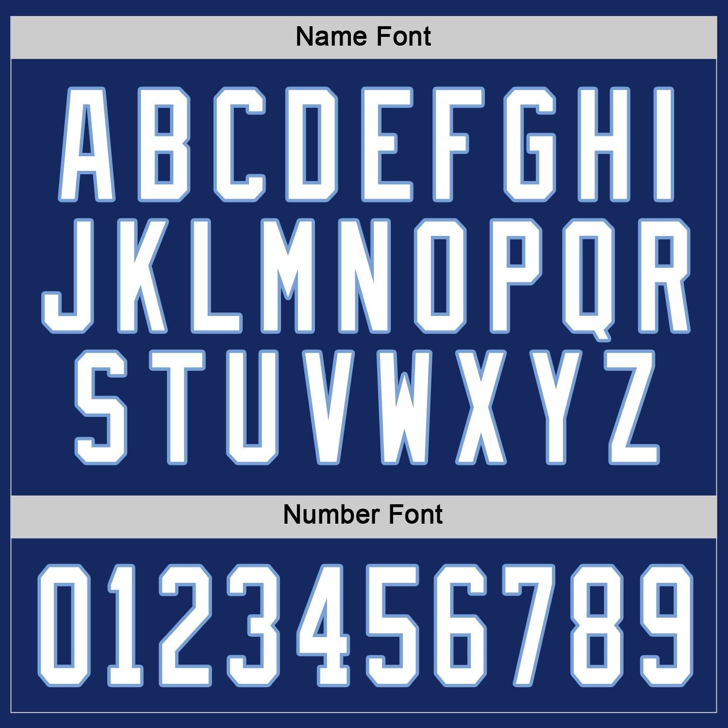 Custom Royal White-Light Blue Hockey Jersey photo 3