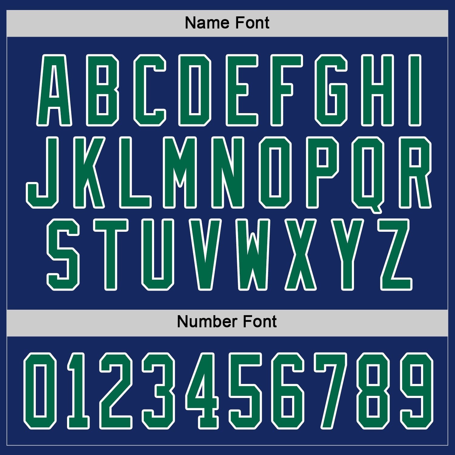 Custom Royal Kelly Green-White Hockey Jersey photo 3