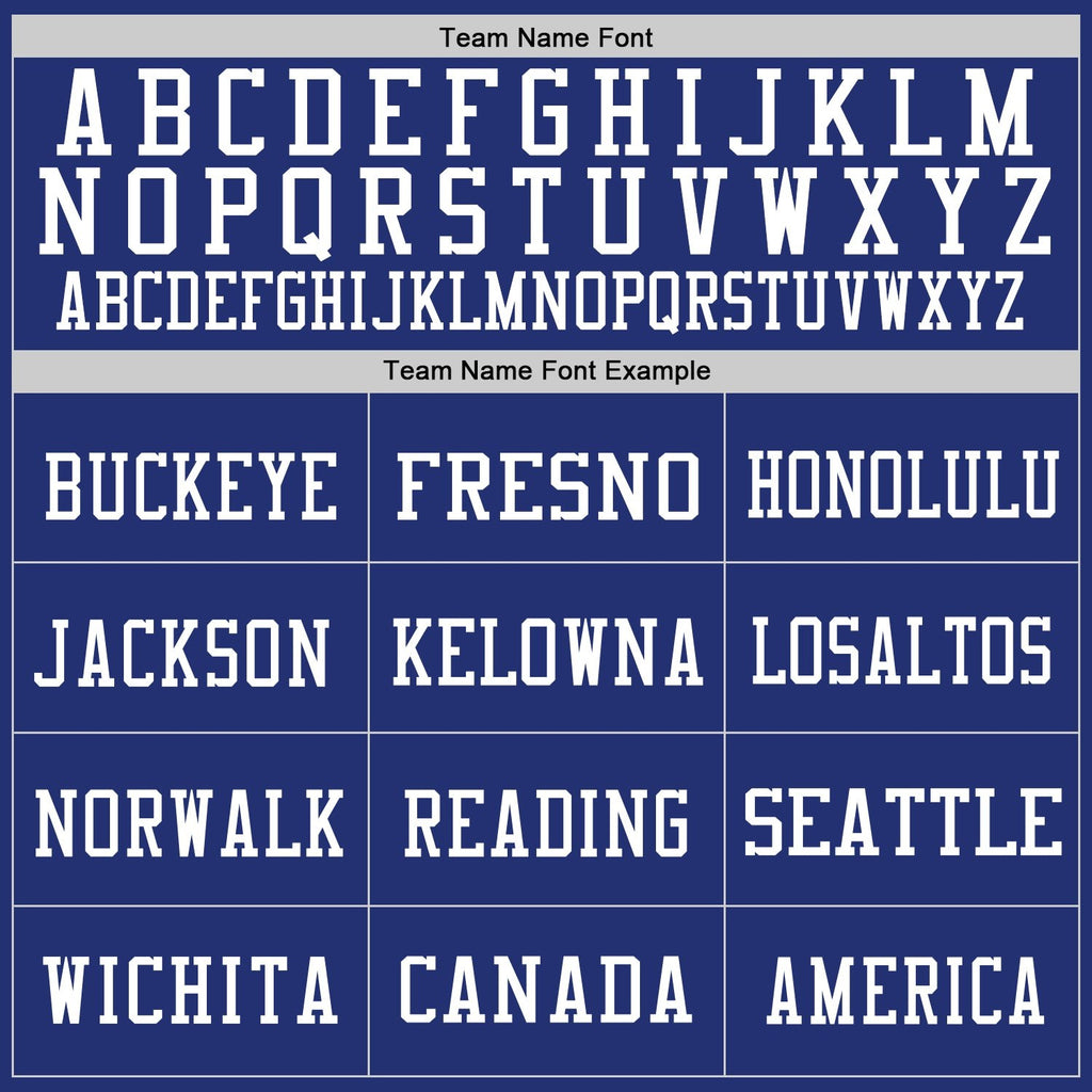 Custom Royal White Mesh Authentic Football Jersey photo 2