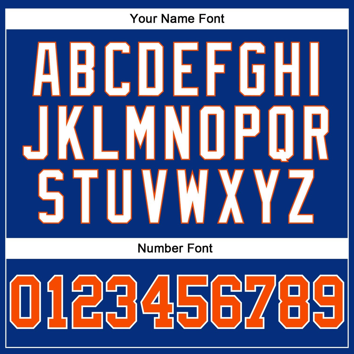 Custom Royal White Pinstripe Orange-White Authentic Basketball Jersey photo 3