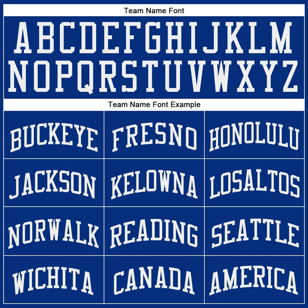 Custom Royal White Authentic Throwback Basketball Jersey photo 2