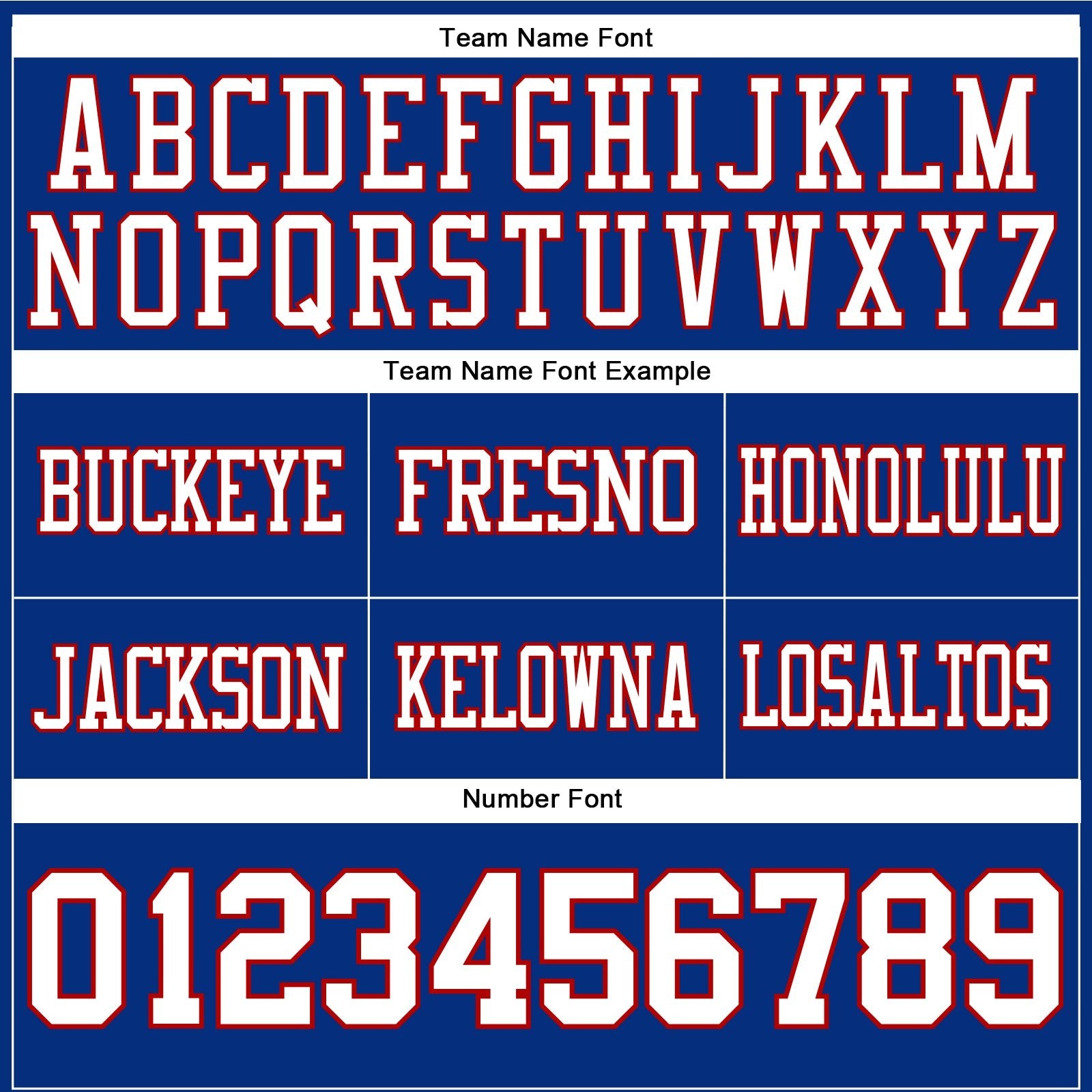 Custom Royal White-Red Authentic Football Jersey photo 3