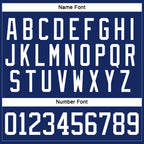 Custom Royal White Hockey Jersey photo 4