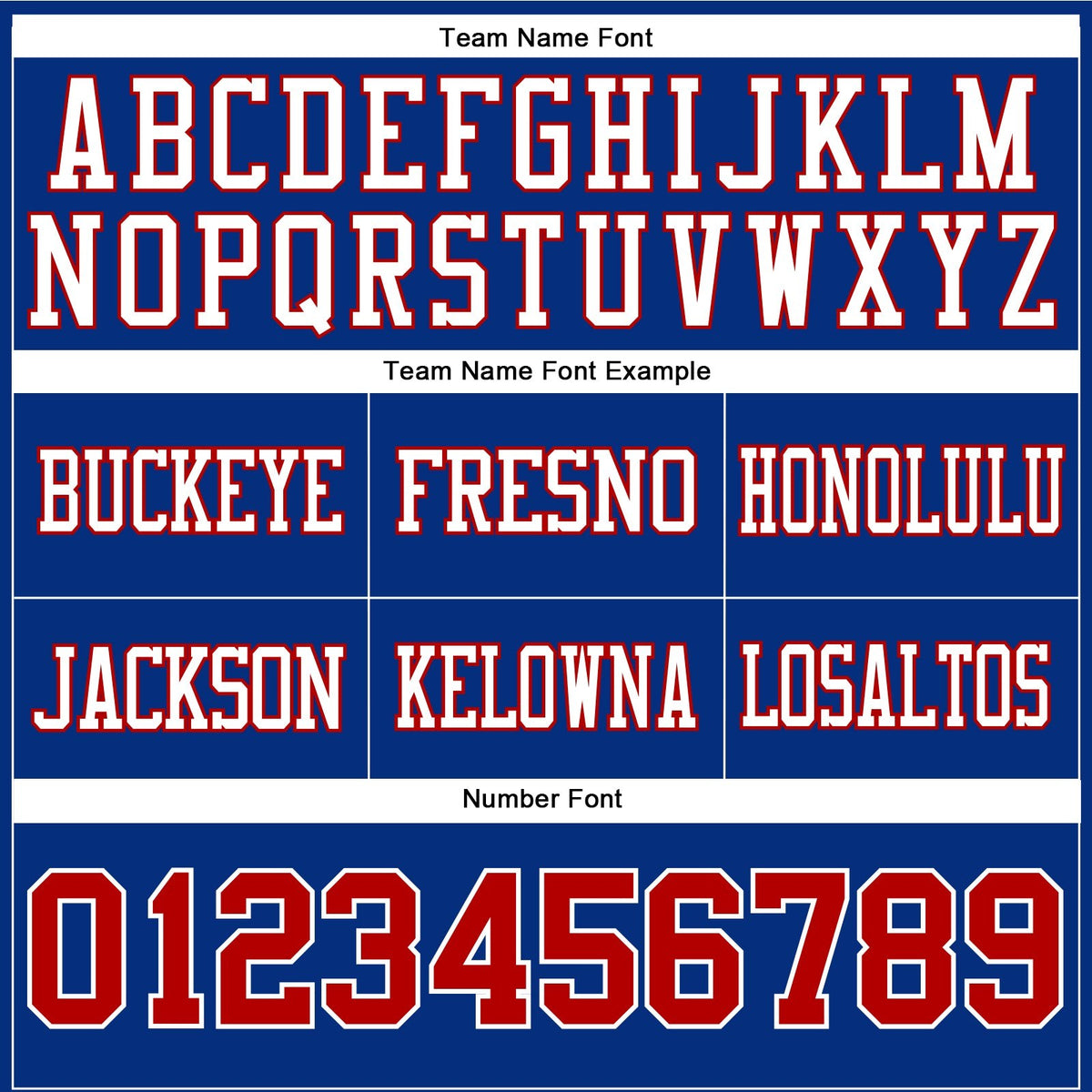 Custom Royal Red-White Authentic Football Jersey photo 3