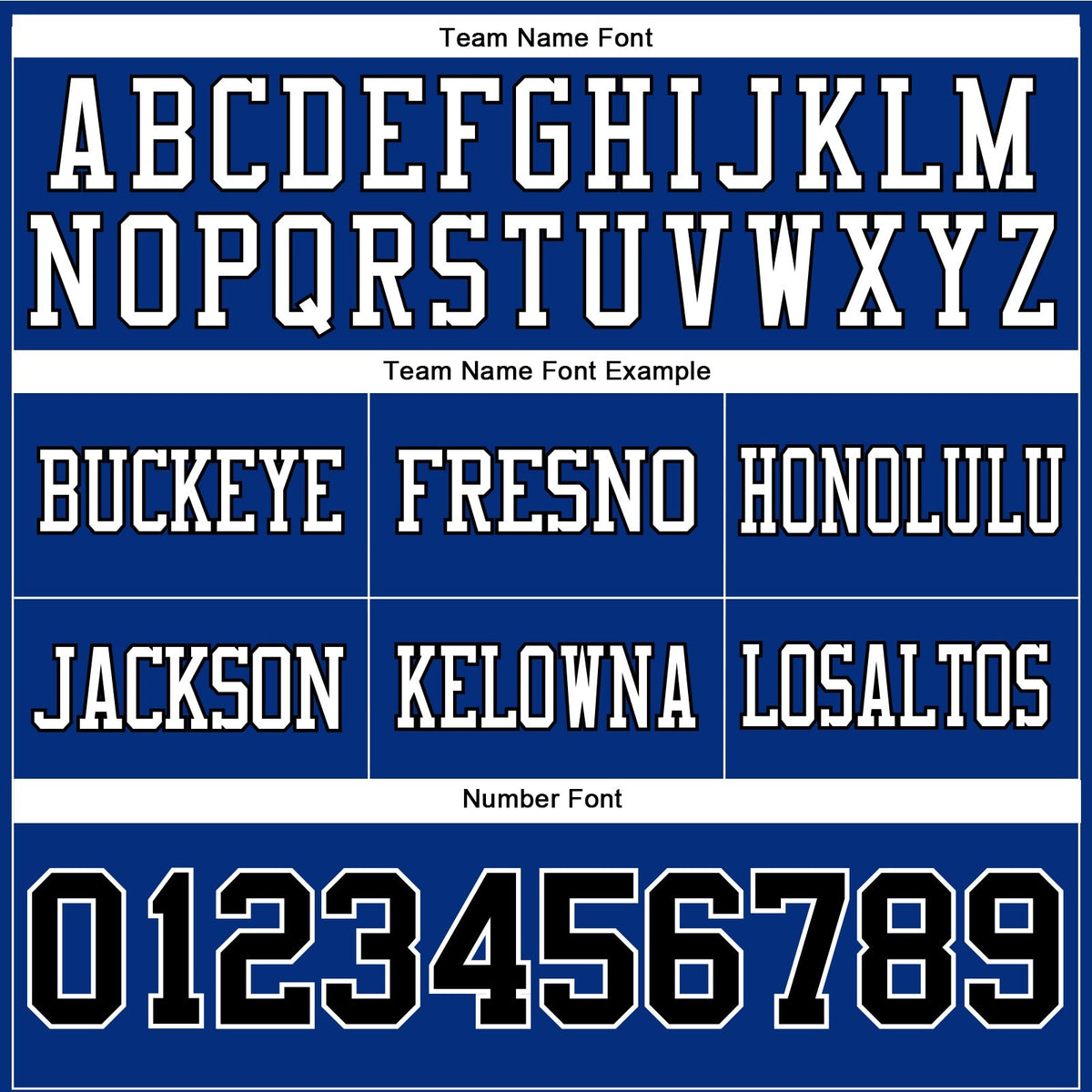 Custom Royal Black-White Authentic Football Jersey photo 3