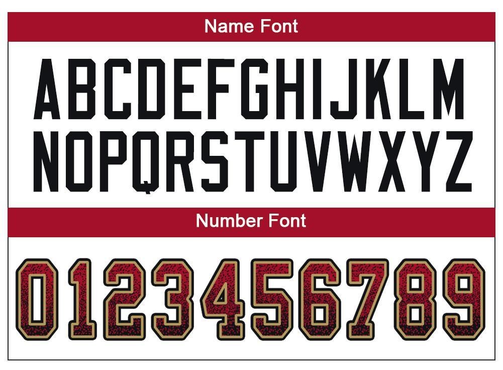Custom Red Black-Old Gold Drift Fashion Football Jersey photo 5