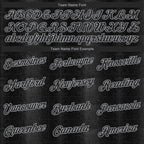 Custom Black Snakeskin Black-Gray 3D Pattern Design Authentic Basketball Jersey photo 2