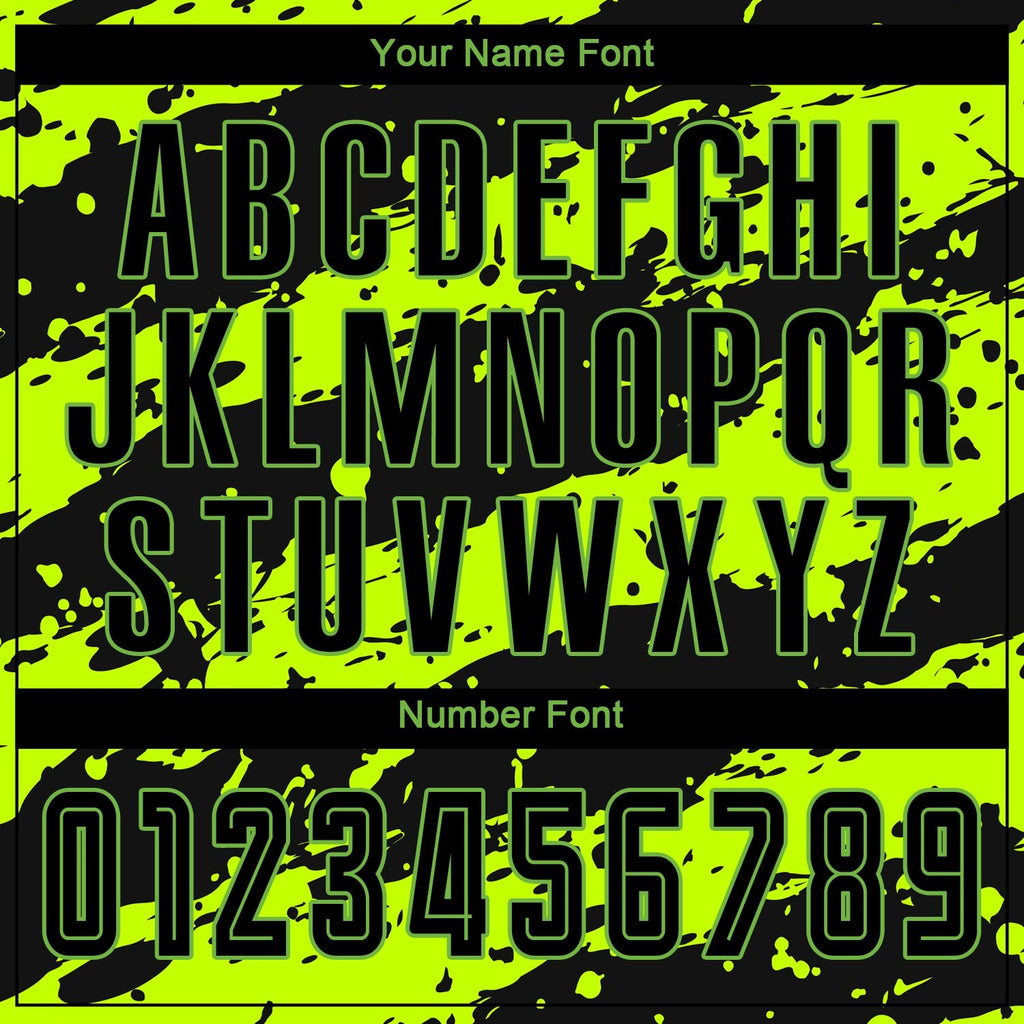Custom Neon Green Black Sublimation Soccer Uniform Jersey photo 6