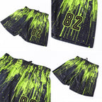 Custom Neon Green Black Sublimation Soccer Uniform Jersey photo 8
