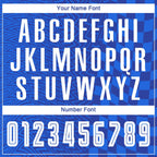 Custom Royal White-Black Sublimation Soccer Uniform Jersey photo 6