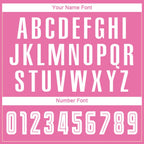 Custom Pink White-Camo Sublimation Soccer Uniform Jersey photo 6