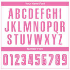 Custom White Pink Sublimation Soccer Uniform Jersey photo 4