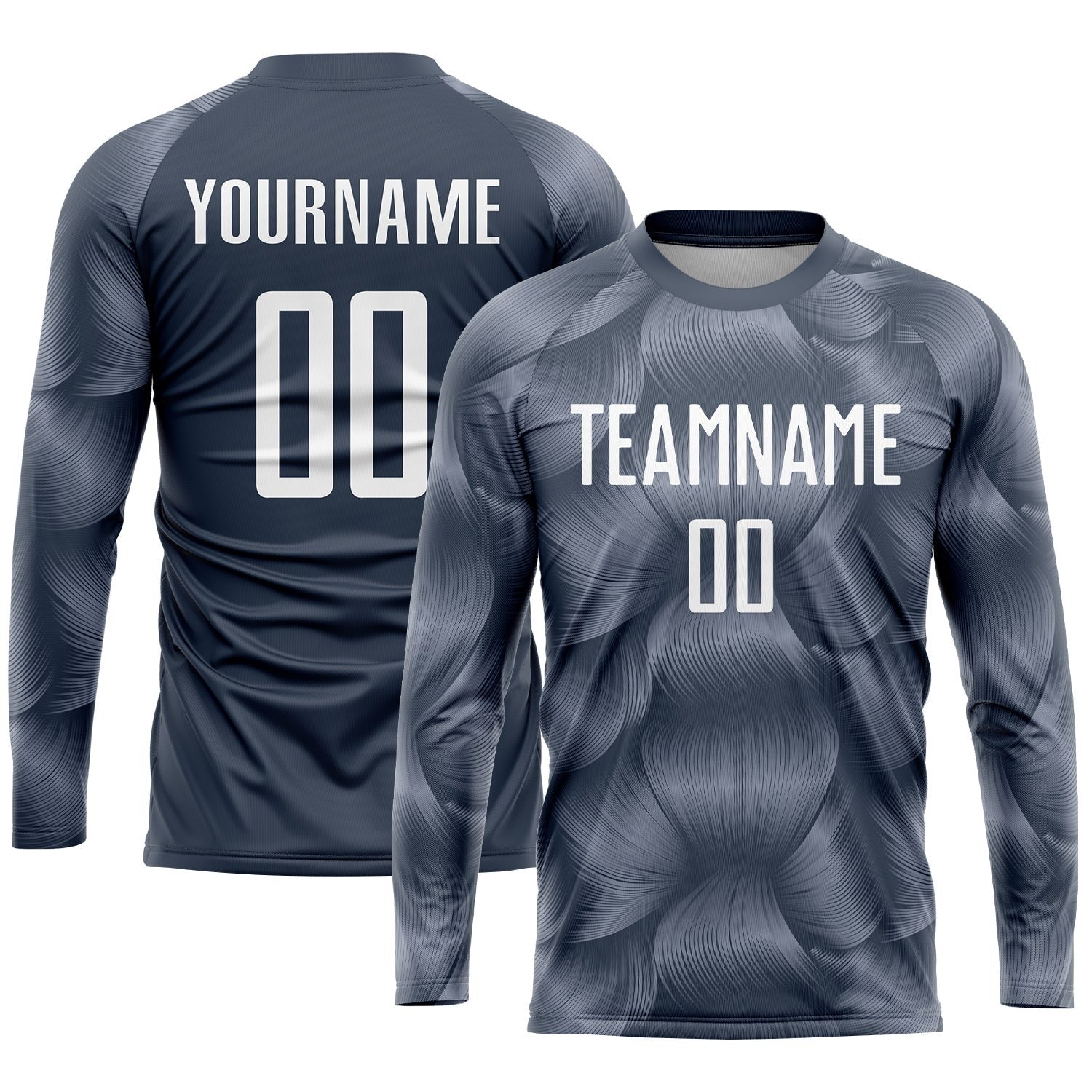 Custom Steel Gray White Sublimation Soccer Uniform Jersey photo 3