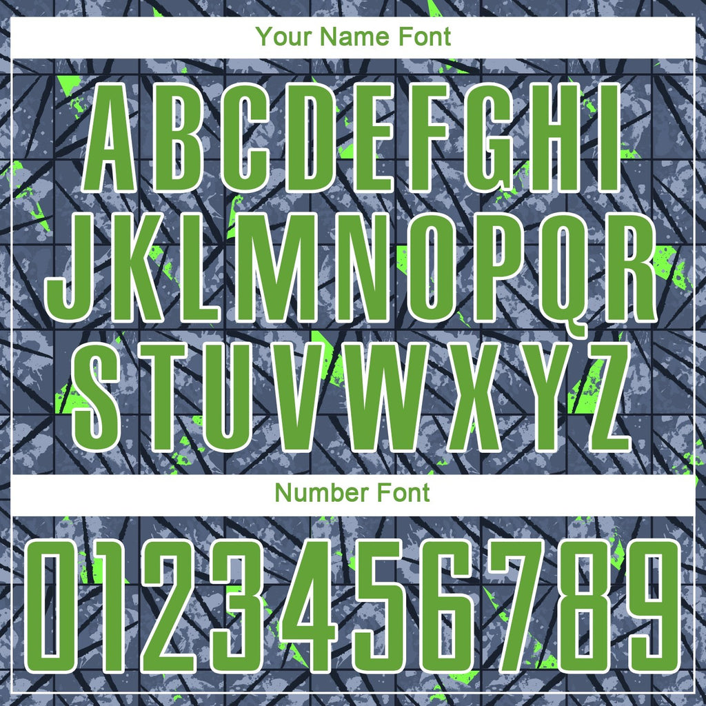 Custom Gray Neon Green-Black Sublimation Soccer Uniform Jersey photo 4