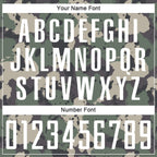 Custom Camo White-Black Sublimation Salute To Service Soccer Uniform Jersey photo 4