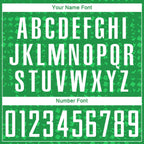 Custom Kelly Green White Sublimation Soccer Uniform Jersey photo 4