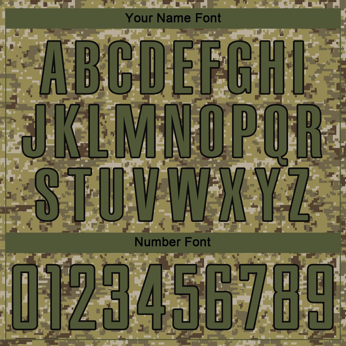 Custom Camo Olive-Black Sublimation Salute To Service Soccer Uniform Jersey photo 4