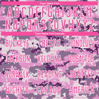 Custom Camo Pink-White Sublimation Salute To Service Soccer Uniform Jersey photo 3