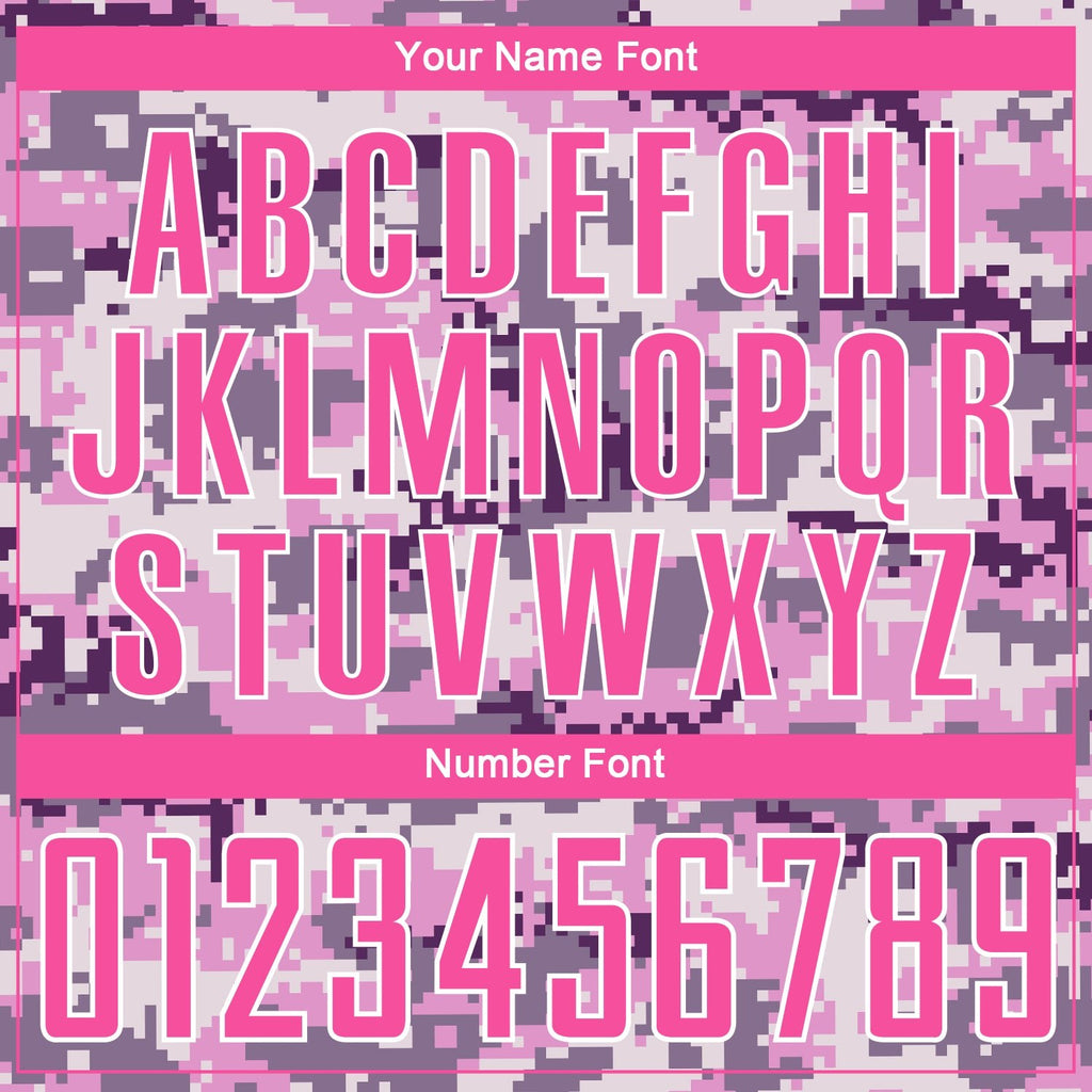 Custom Camo Pink-White Sublimation Salute To Service Soccer Uniform Jersey photo 4