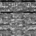 Custom Camo Black-Gray Sublimation Salute To Service Soccer Uniform Jersey photo 5