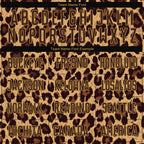 Custom Brown Brown-Old Gold Sublimation Leopard Soccer Uniform Jersey photo 5