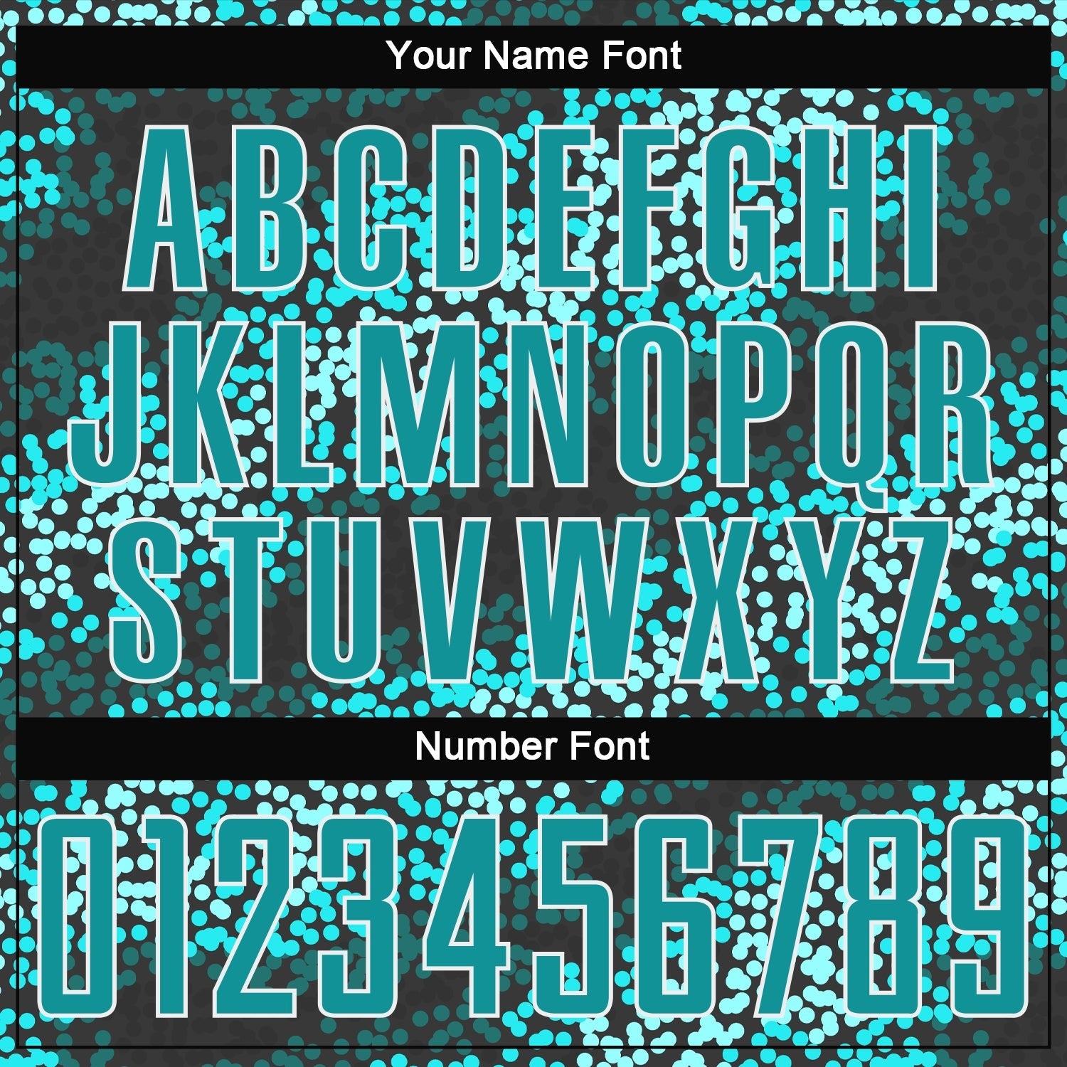 Custom Teal Teal-Black Sublimation Soccer Uniform Jersey photo 4