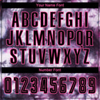 Custom Tie Dye Black-Pink Sublimation Soccer Uniform Jersey photo 6