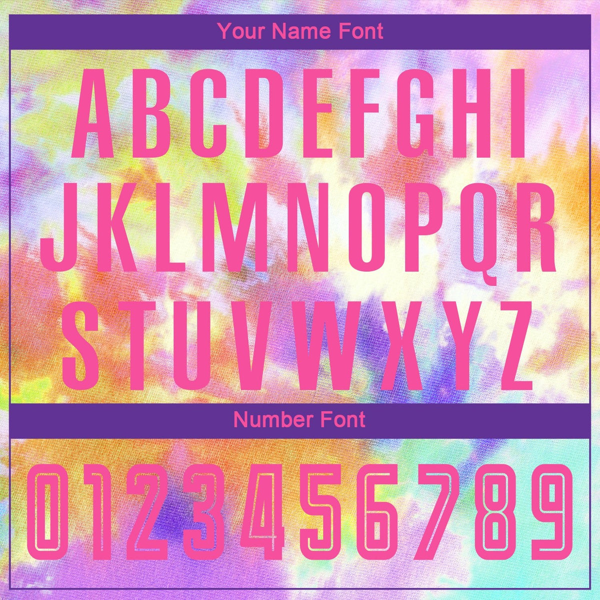 Custom Tie Dye Pink-Light Blue Sublimation Soccer Uniform Jersey photo 3