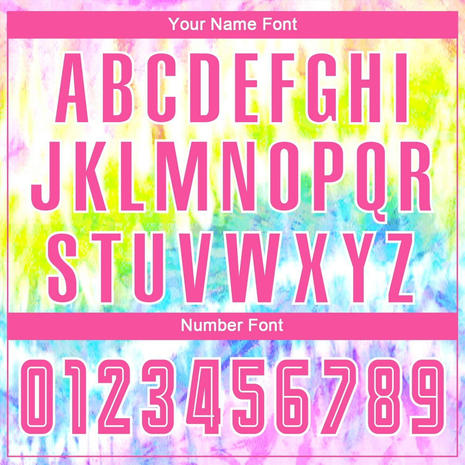 Custom Tie Dye Pink-White Sublimation Soccer Uniform Jersey photo 5