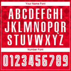 Custom Red White Away Sublimation Soccer Uniform Jersey photo 6