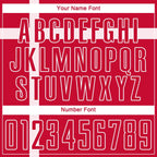 Custom Red Red-White Sublimation Danish Flag Soccer Uniform Jersey photo 4