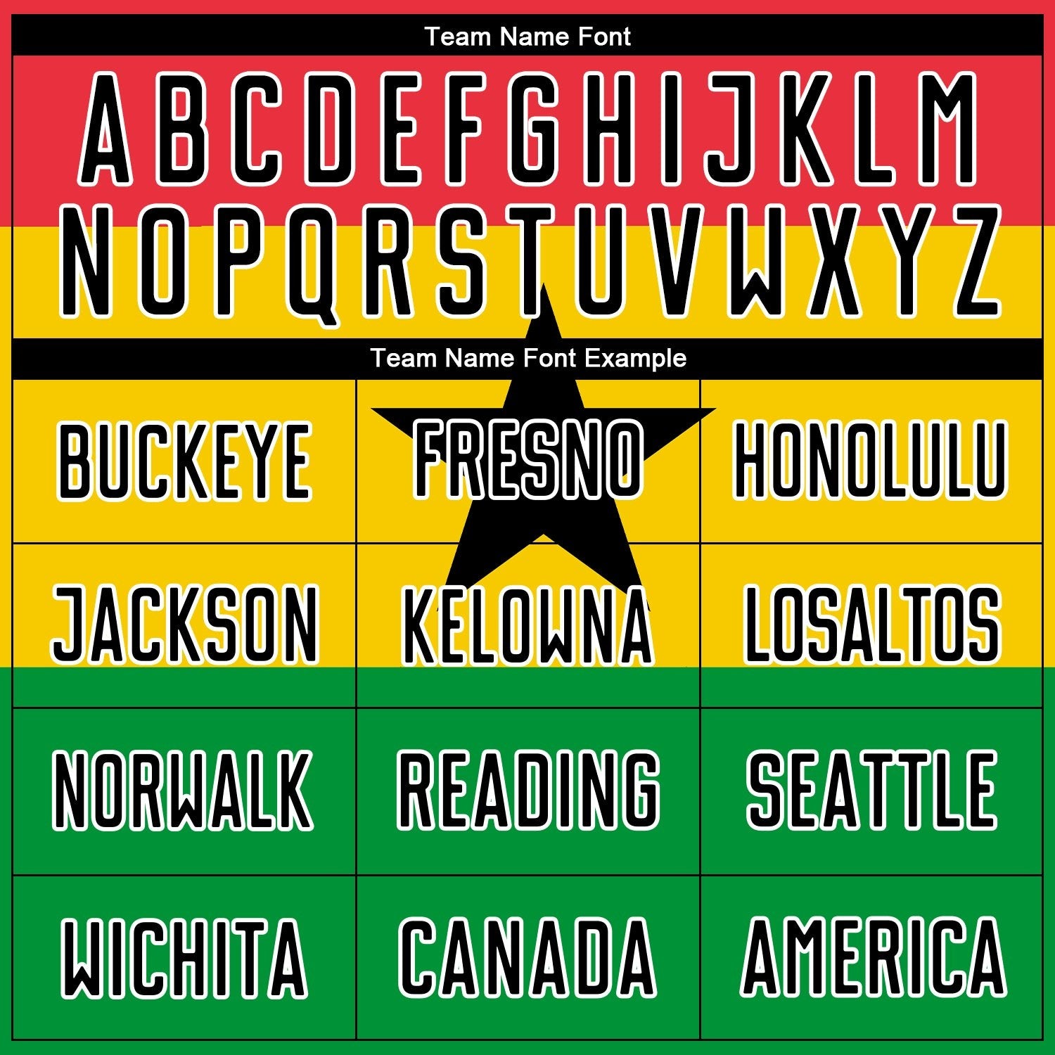 Custom Red Black Gold-Kelly Green Sublimation Ghanaian Flag Soccer Uniform Jersey photo 3