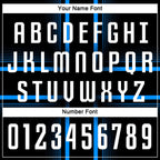 Custom Black White-Light Blue Sublimation Soccer Uniform Jersey photo 4