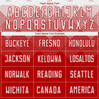 Custom Red White Sublimation Soccer Uniform Jersey photo 3