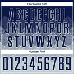 Custom Silver Navy-White Sublimation Soccer Uniform Jersey photo 4