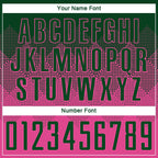 Custom Pink Green Sublimation Soccer Uniform Jersey photo 4