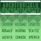 Custom Pea Green Green Sublimation Soccer Uniform Jersey photo 5